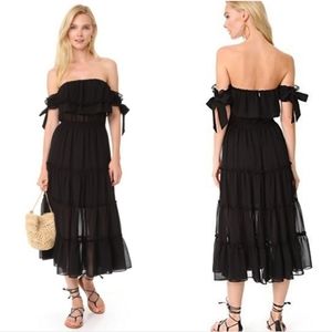 Misa Los Angeles Micaela Off-the-shoulder Dress